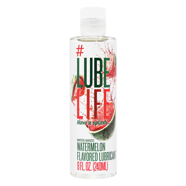 LubeLife + Water-Based Mint Chocolate Chip Flavored Lubricant
