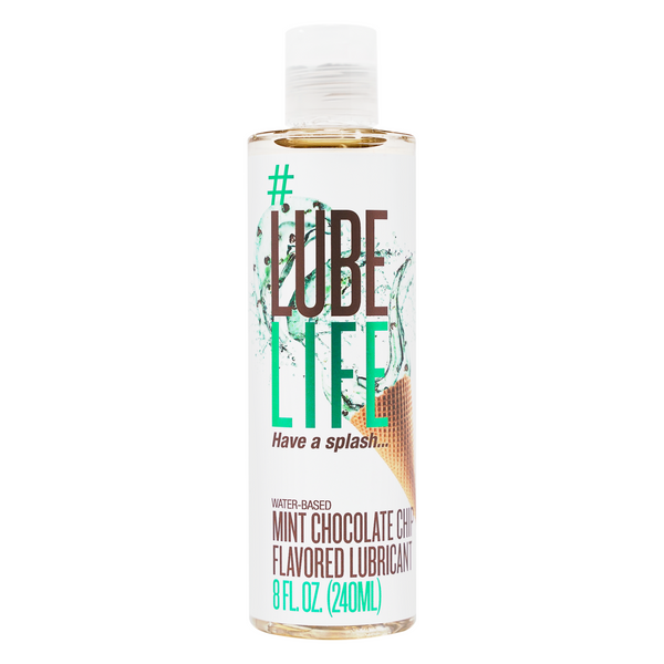 #LubeLife Four Course Dessert Force, Includes Water-Based Flavored  Lubricants, Strawberry, Watermelon, Mint Chocolate Chip, Cotton Candy, Made  Without