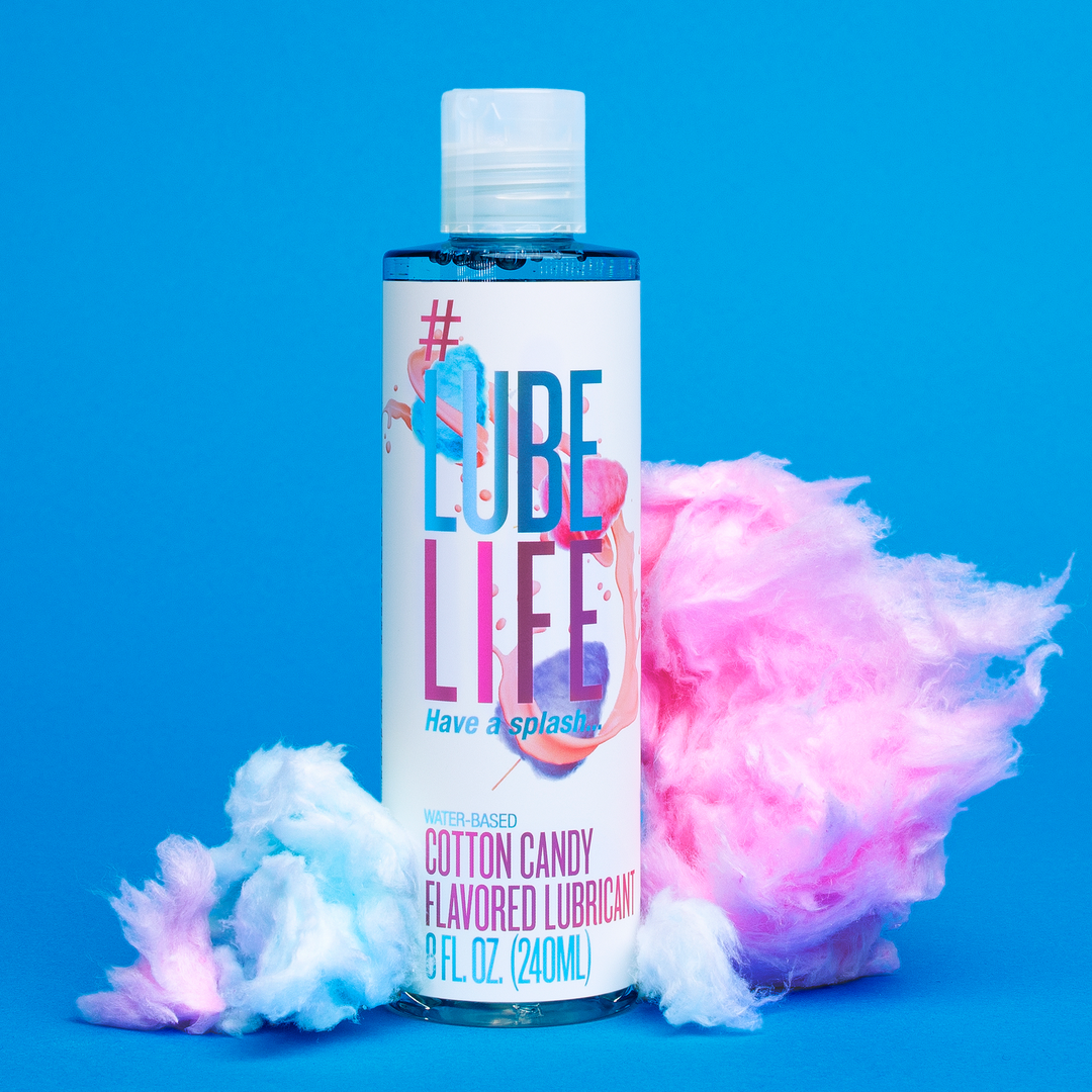 Water-Based Cotton Candy Flavored Lubricant – #Lubelife